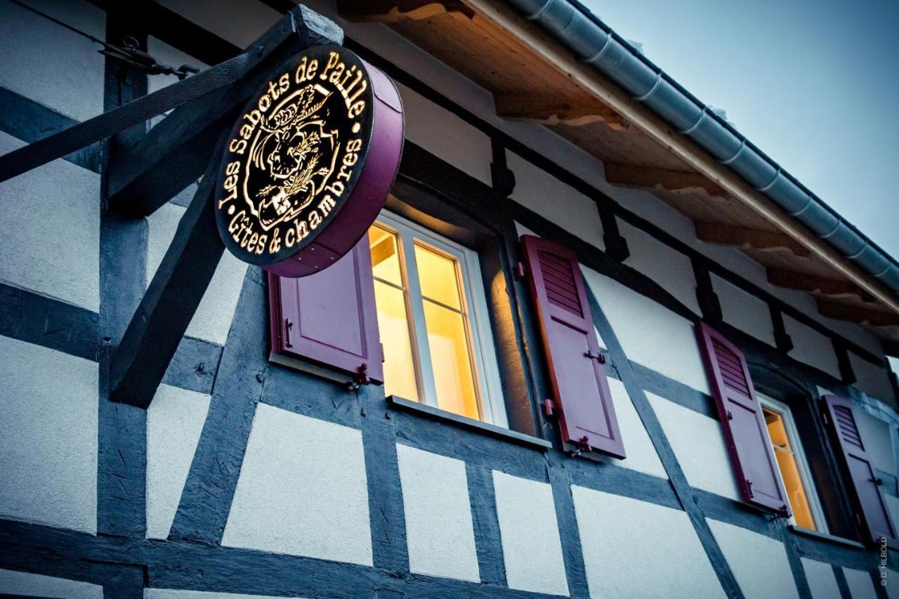 Gite Les Sabots De Paille, Alsace Haut-Rhin Ballesdorf 외부 사진