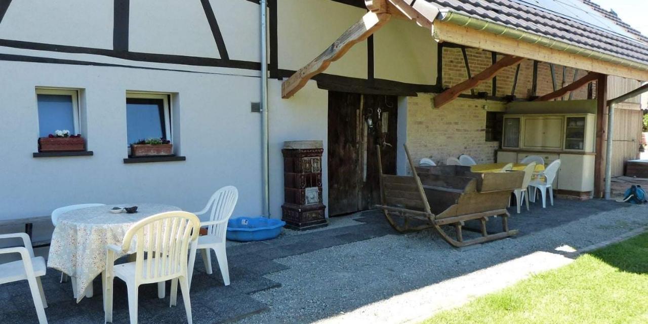 Gite Les Sabots De Paille, Alsace Haut-Rhin Ballesdorf 외부 사진